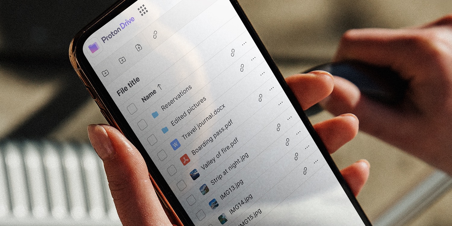 iCloud rival Proton Drive