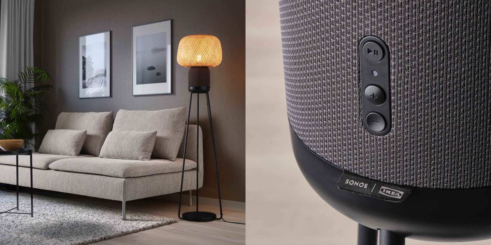IKEA x Sonos Symfonisk Floor Lamp Speaker