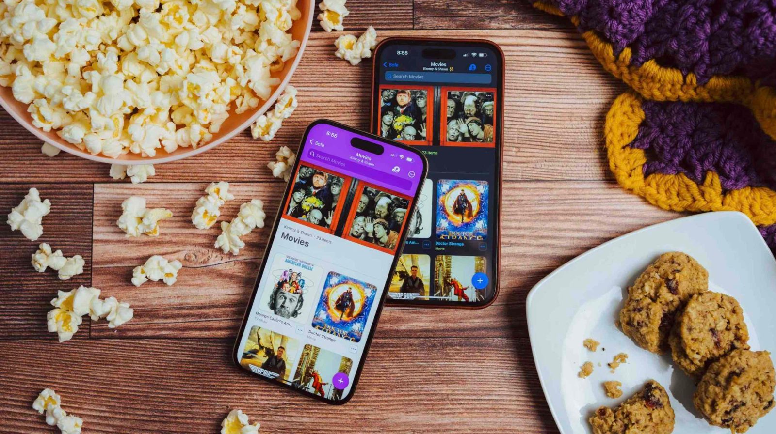 Sofa iOS app media organizer