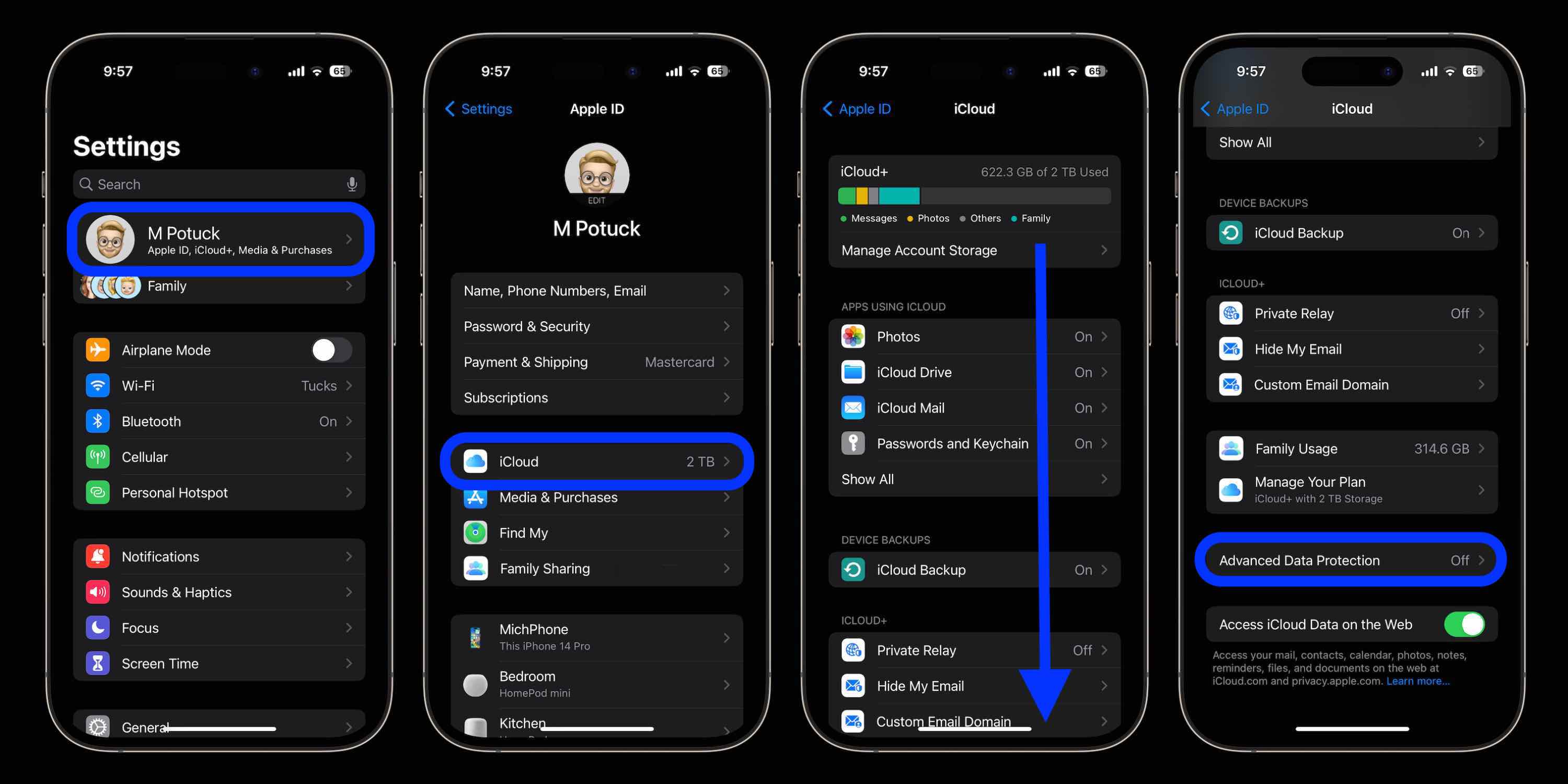 Turn on iPhone end-to-end encryption for iMessage, iCloud, backups 1