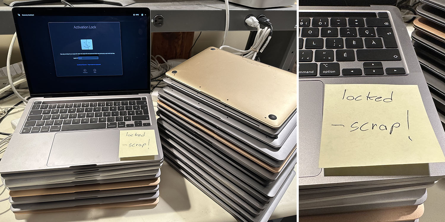 2020 Macs turned into scrap