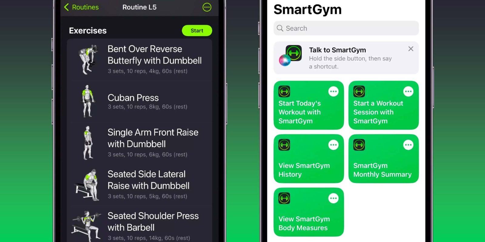 SmartGym update