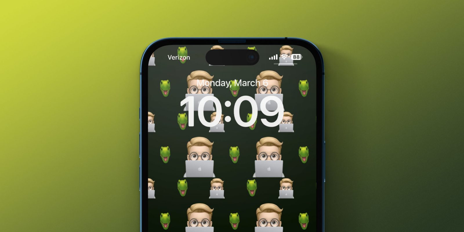Create Memoji wallpapers for iPhone