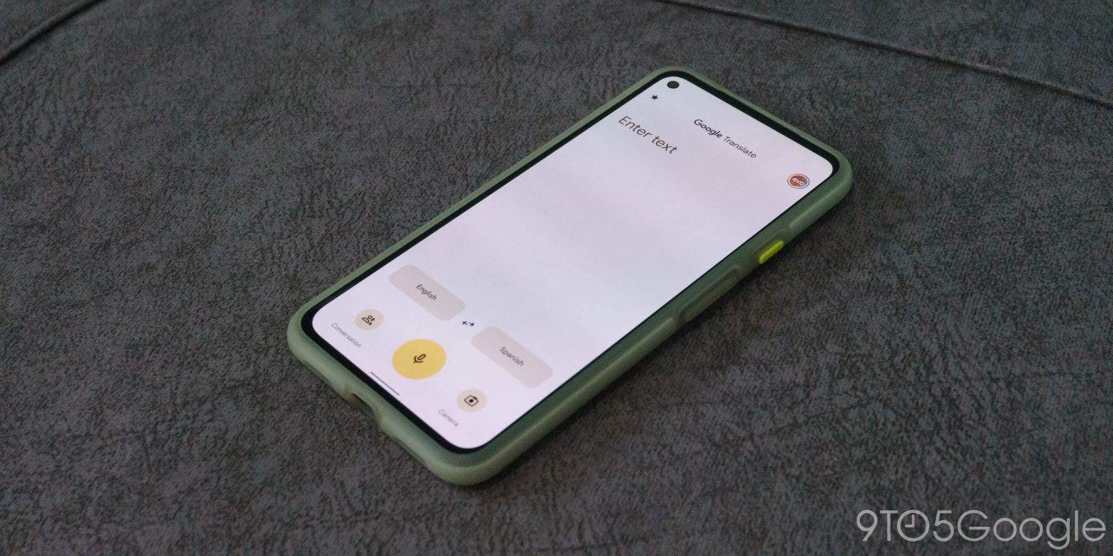 Material You redesign of Google Translate