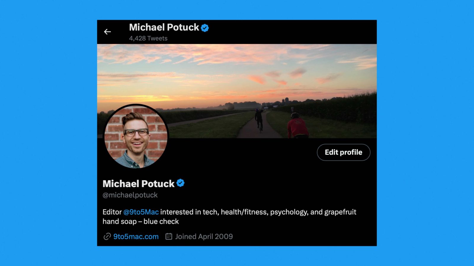 Twitter weird trick blue check