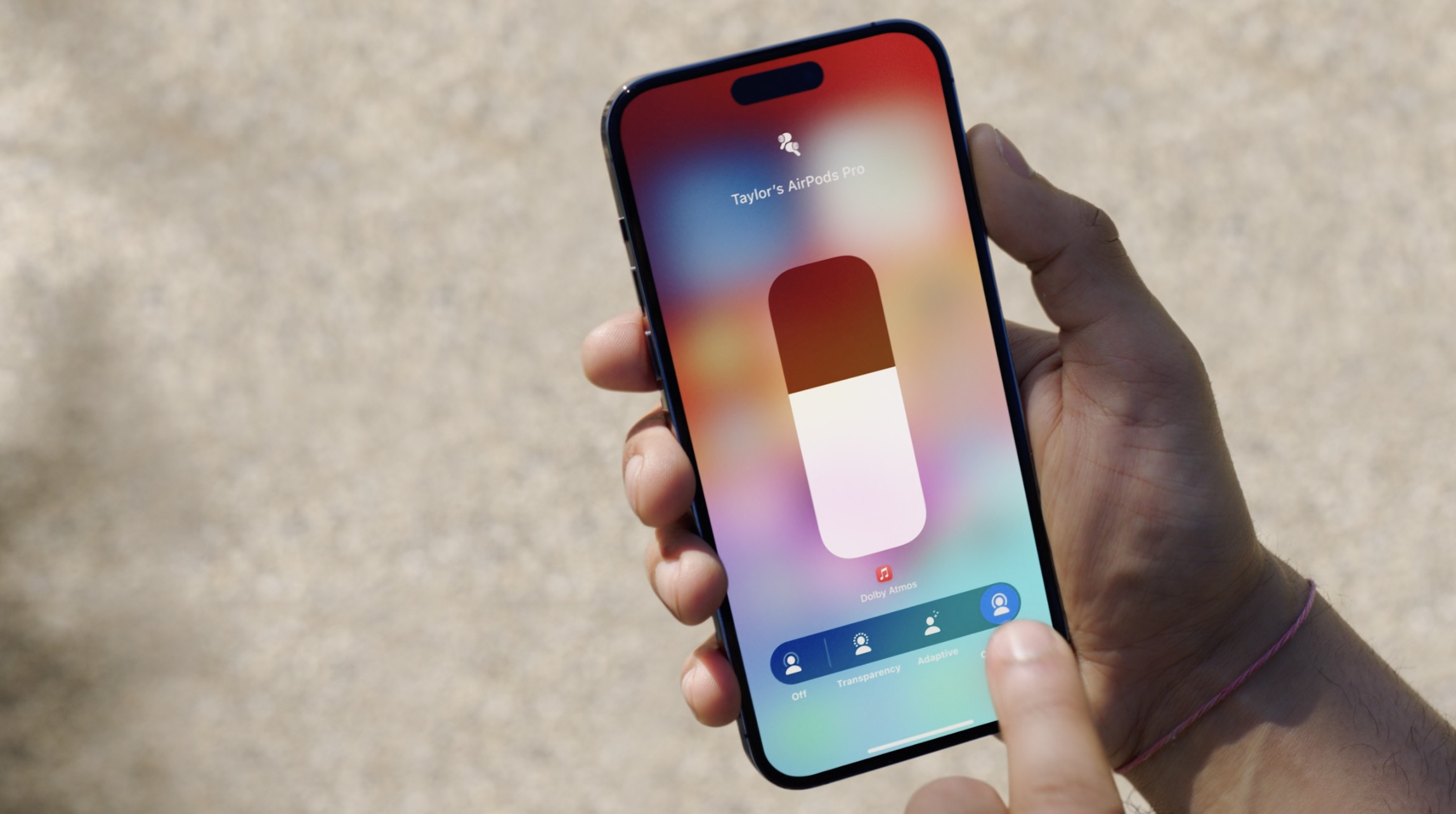 iOS 17 features: AirPods Adaptative Audio