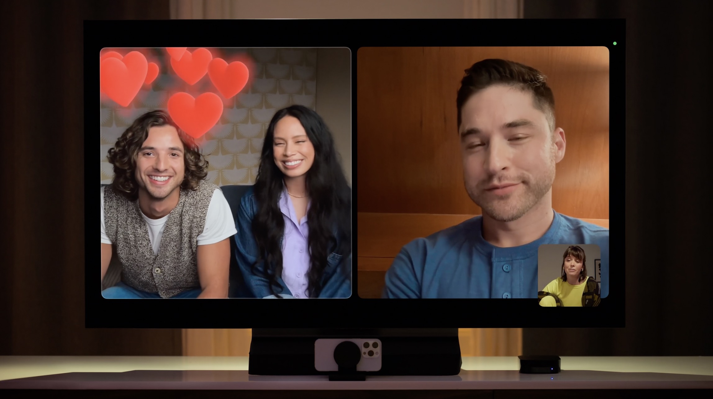 iOS 17 and tvOS 17 features: FaceTime on Apple TV