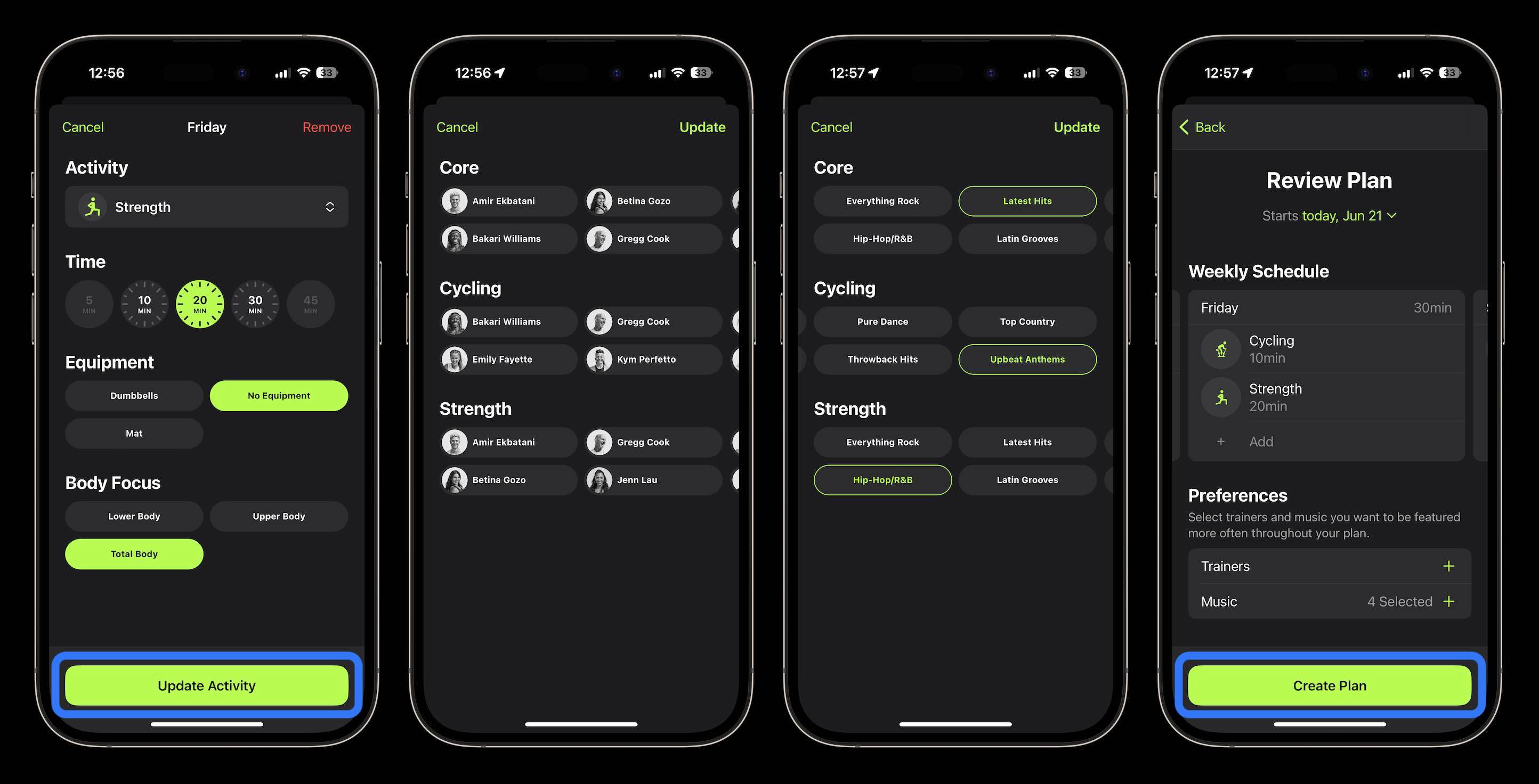create custom Apple Fitness+ plans 2