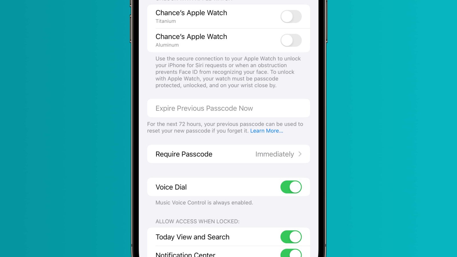 iOS 17 forgot passcode