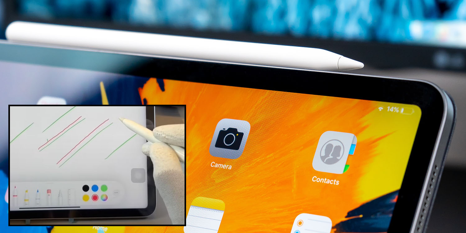 Apple Pencil problem on iPad | Jagged lines shown