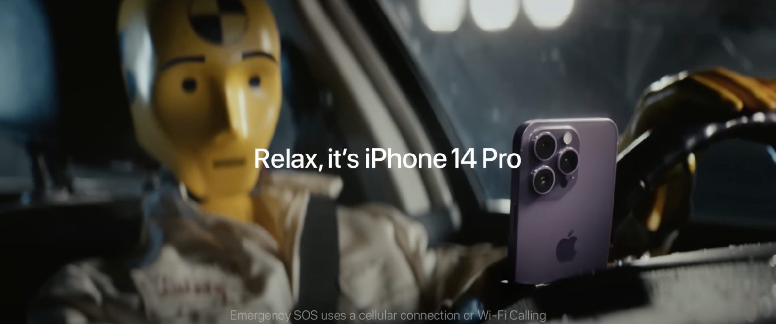 Relax car crash | Crash test dummy in car