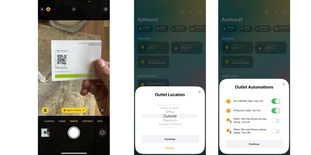 Leviton Outdoor Smart Plug with Matter on HomeKit