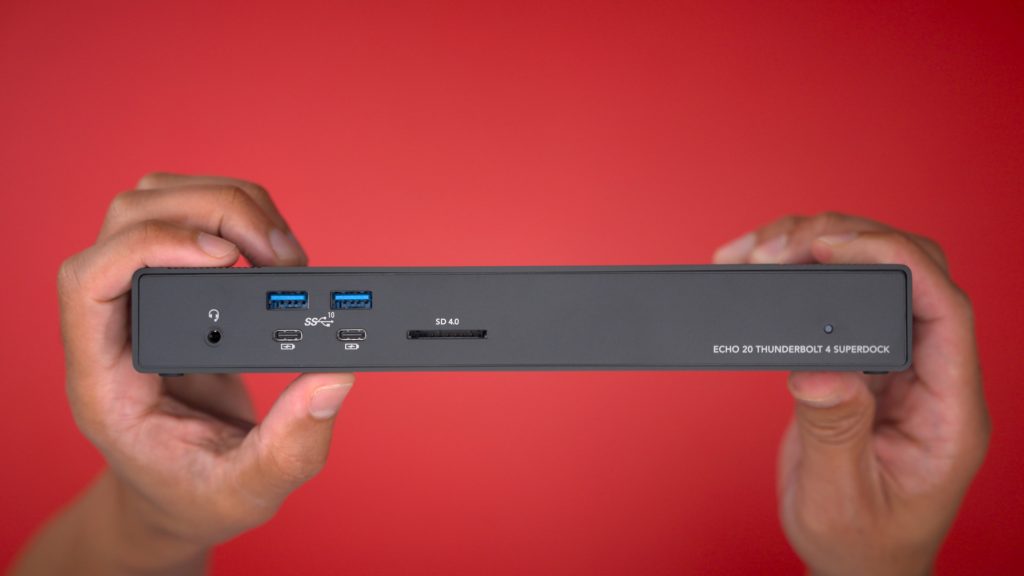 Sonnet Super Dock front panel