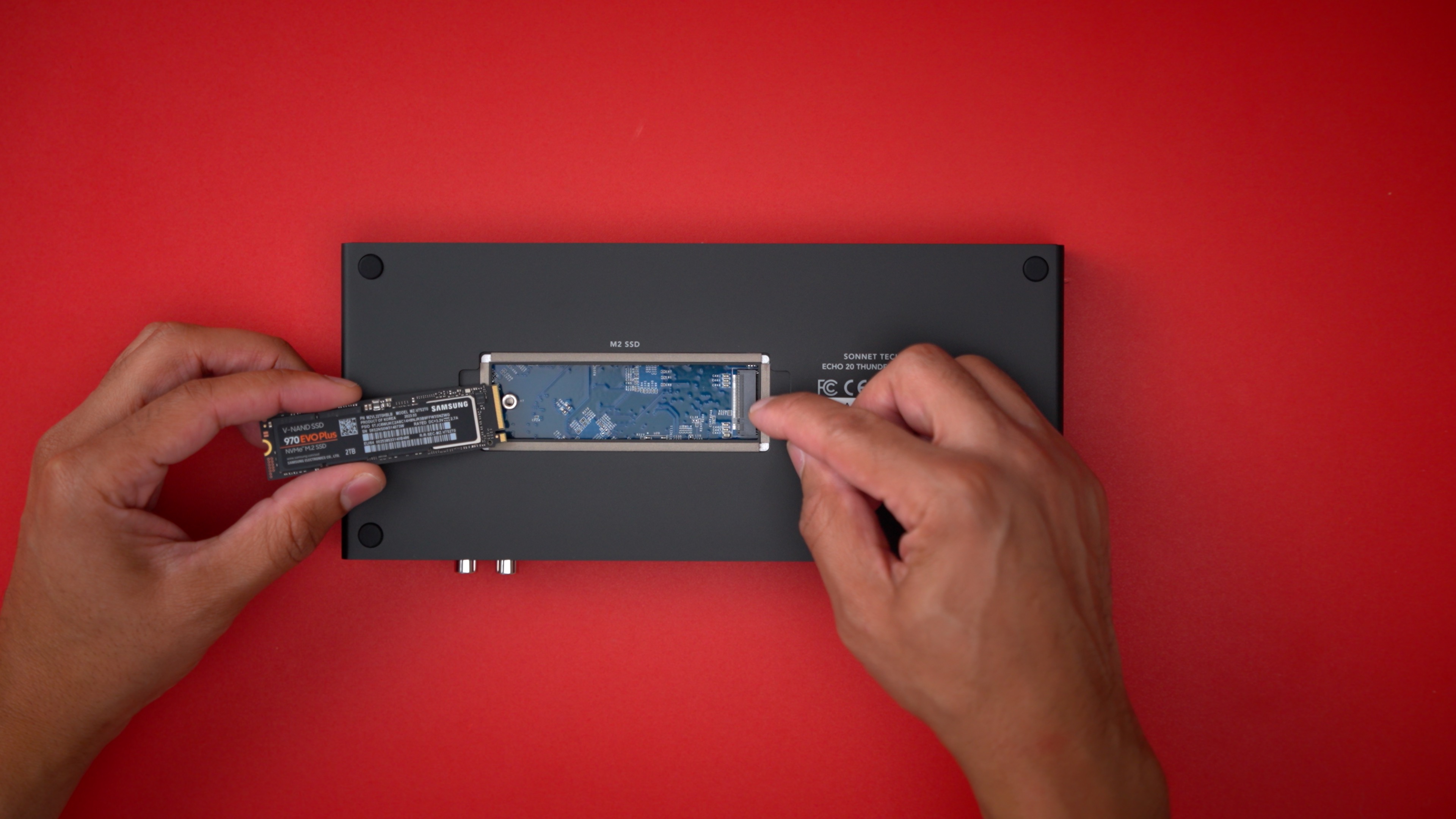 Sonnet Super Dock installing m.2 ssd