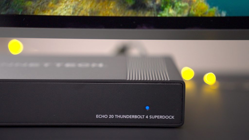 Sonnet Super Dock on desk