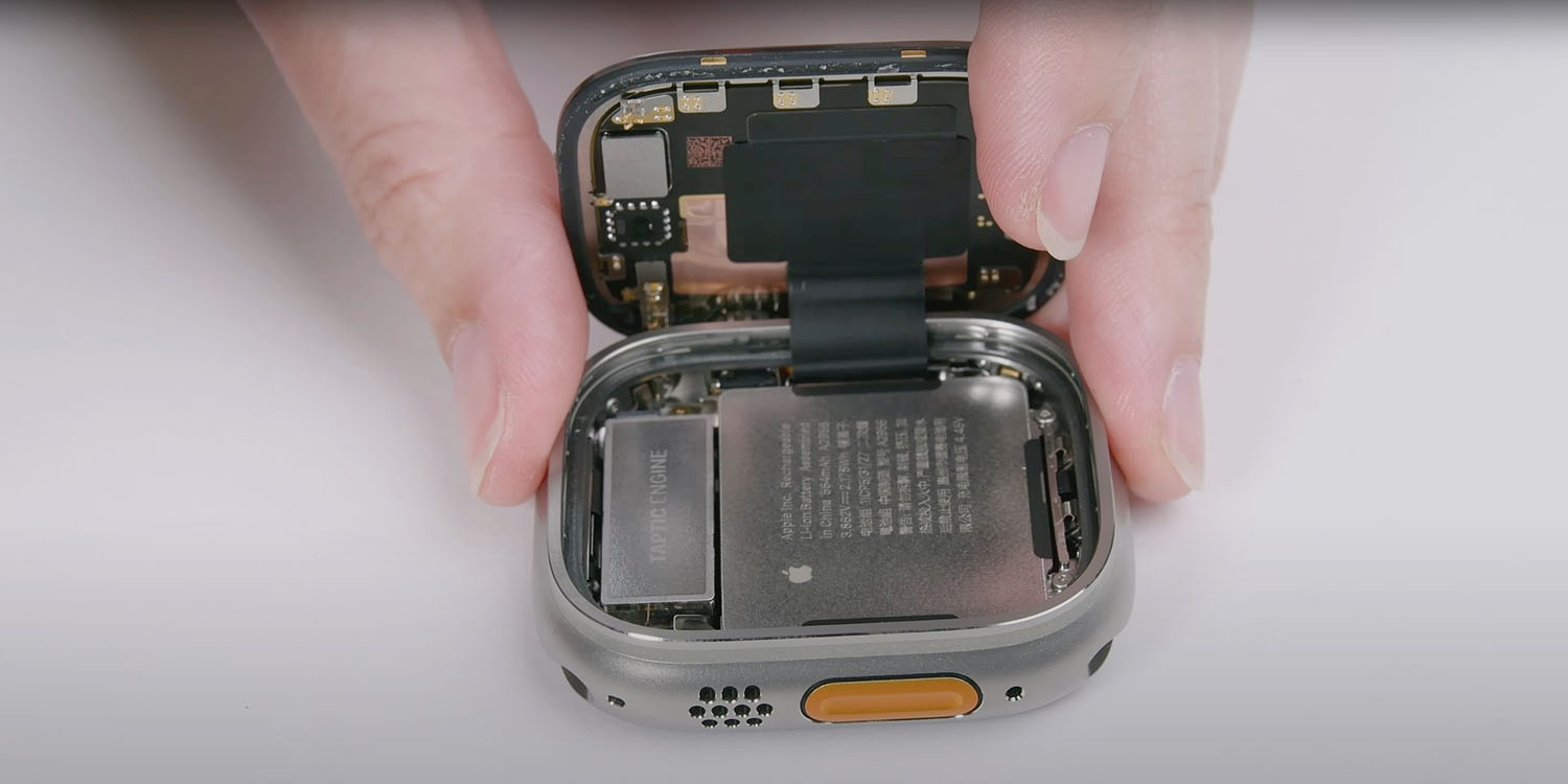Apple Watch Ultra 2 teardown