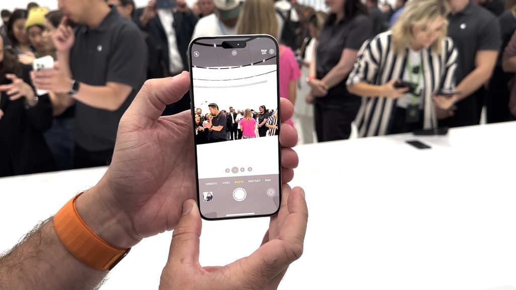 iPhone 15 Pro Max camera