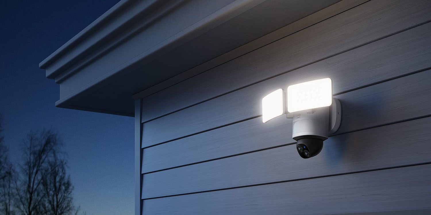 Eufy security cameras | Dual floodlight camera shown