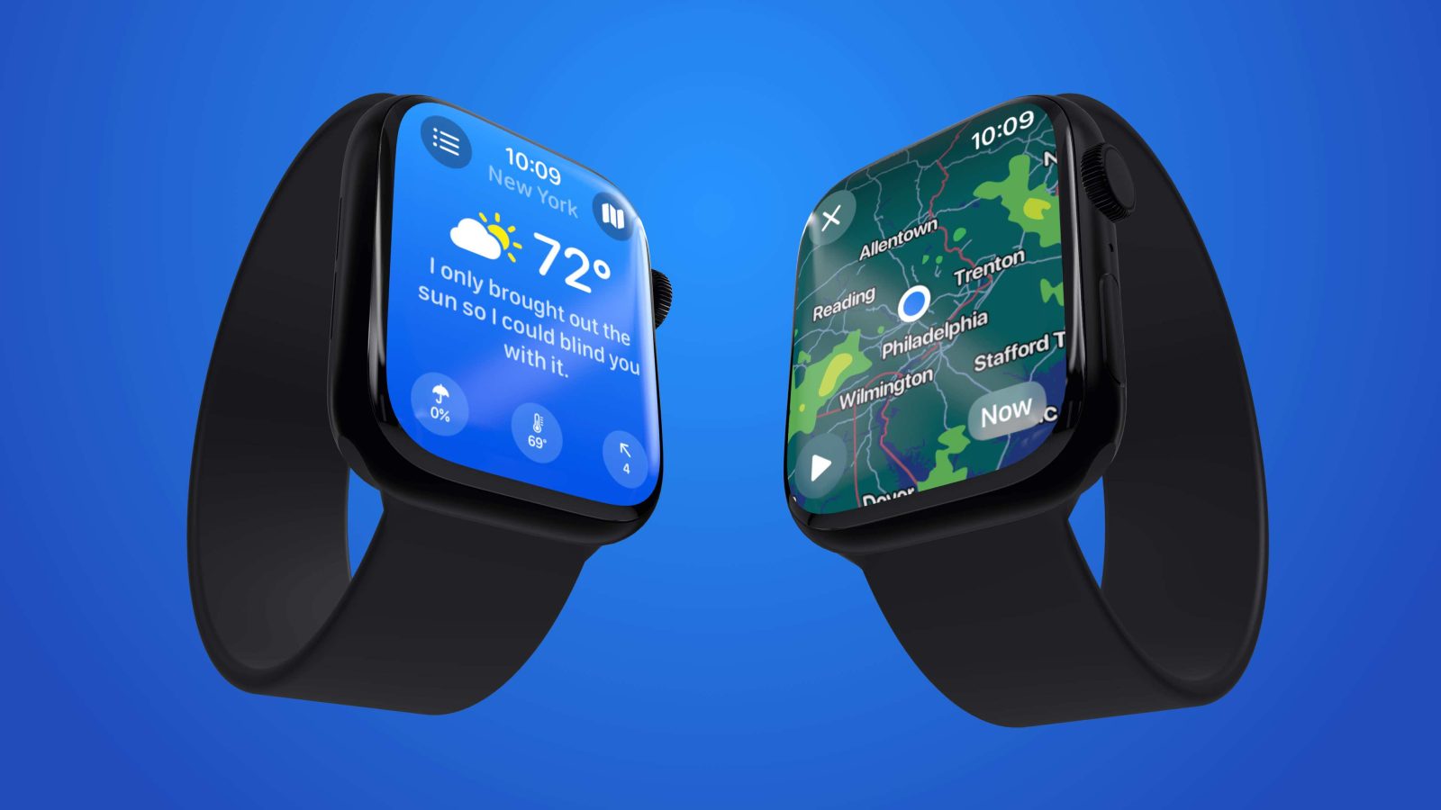 Carrot Weather Apple Watch redesign