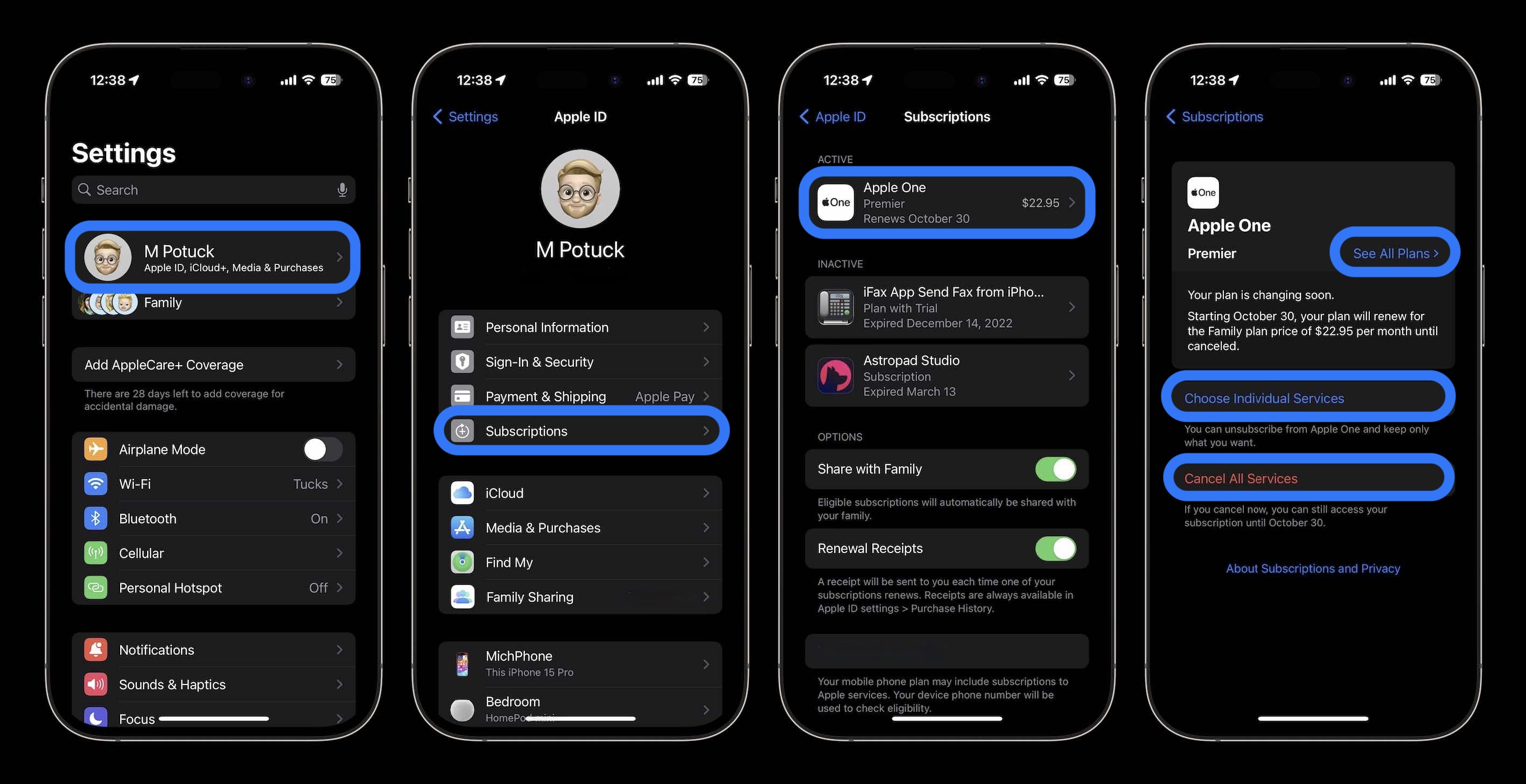 How to change or cancel Apple One subscription 1