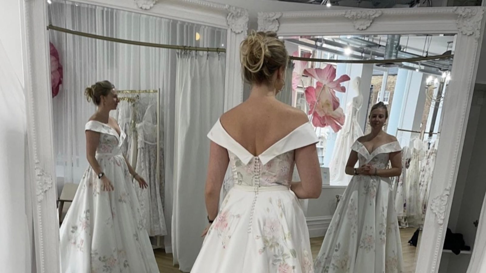 mirror bride iPhone picture