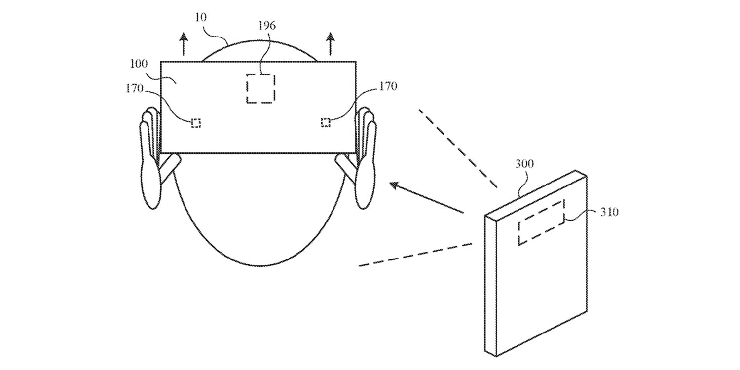 Vision Pro iPhone app may be used to help with fitting (patent illustration shown)