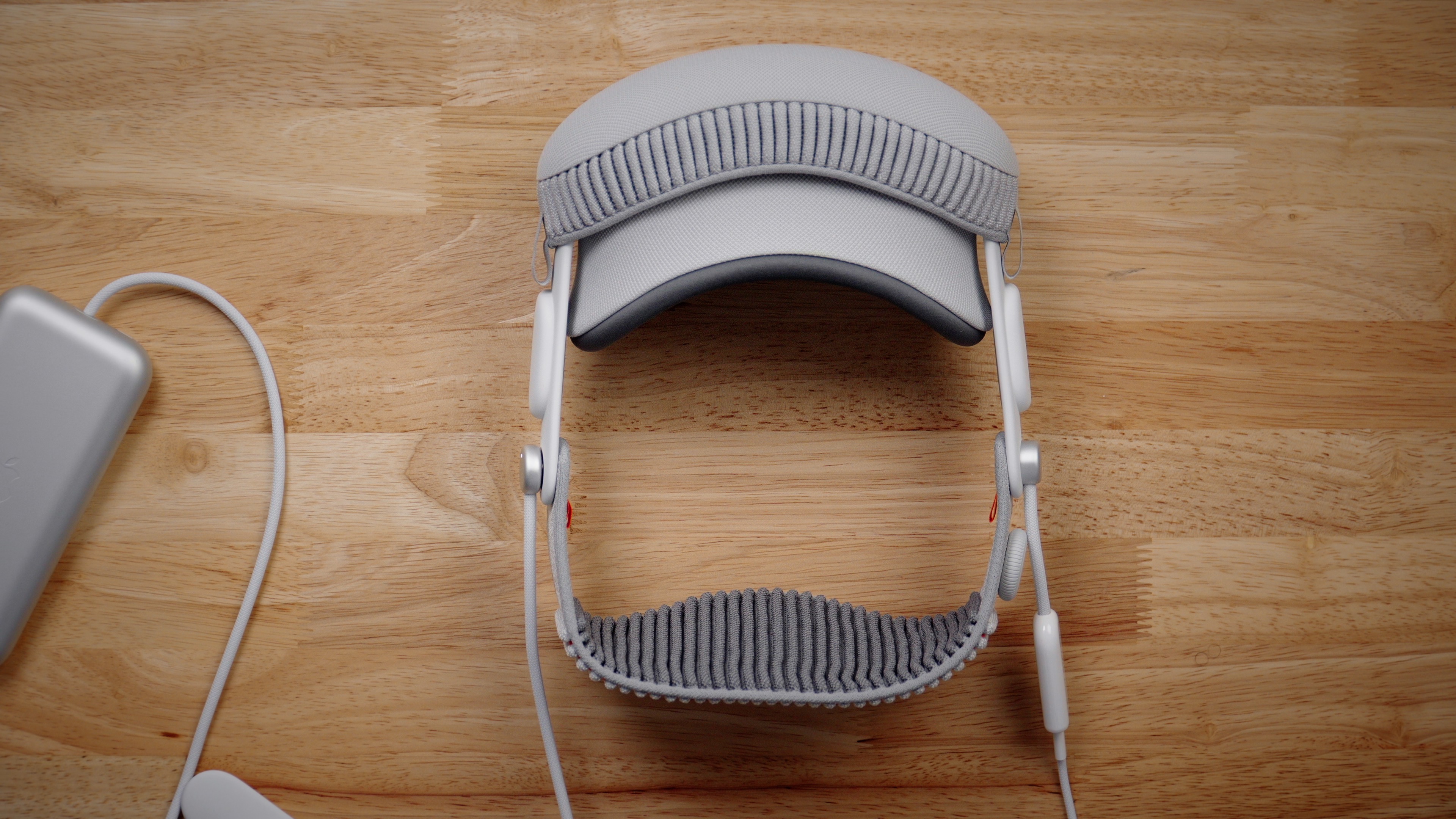 Apple Vision Pro Developer Strap installed