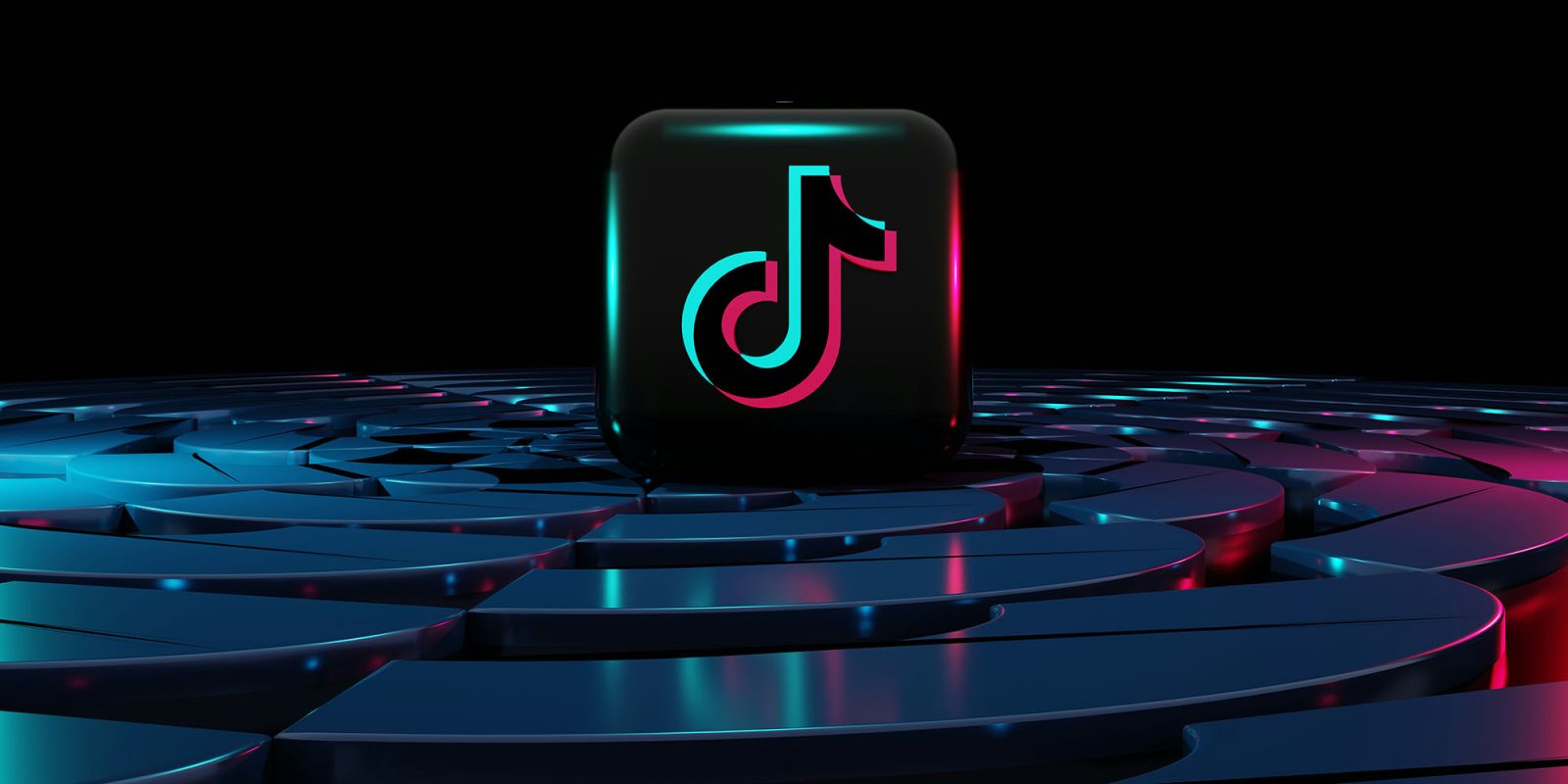 TikTok under investigation | 3D representation of the logo