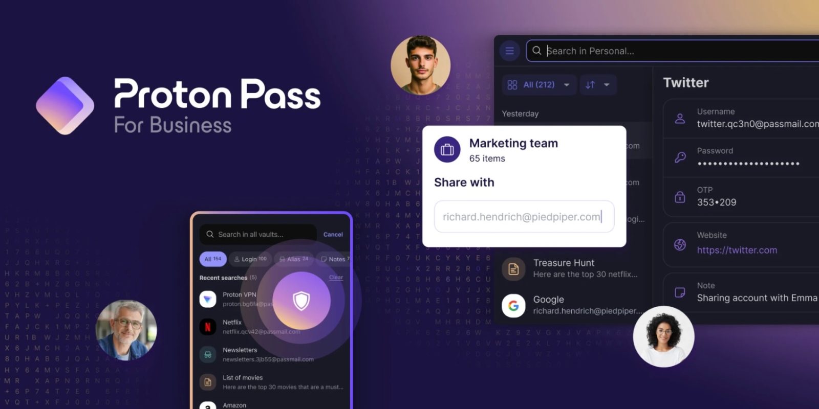 Proton Pass for Business