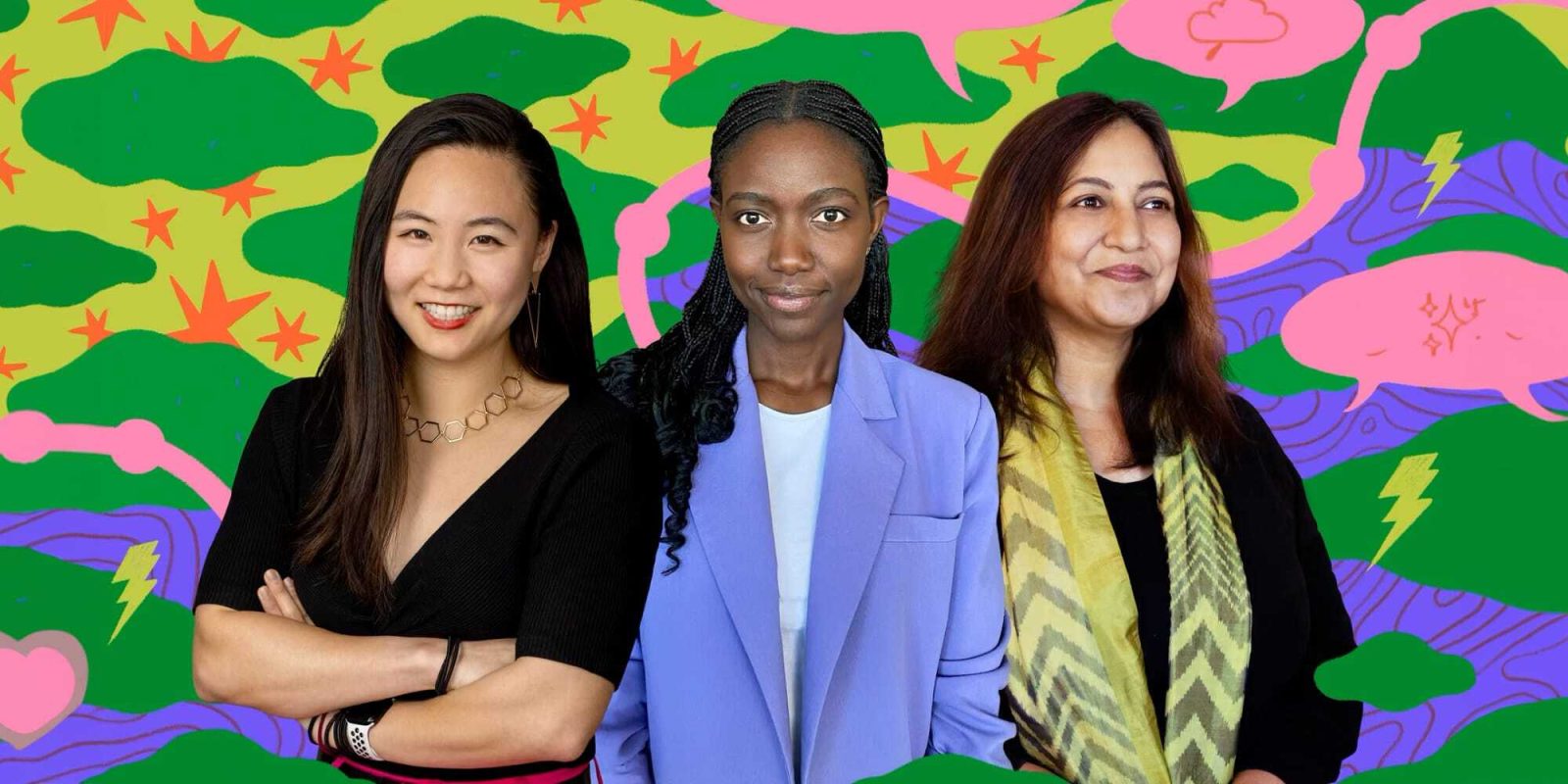 Apple Entrepreneur Camp success stories | Photos of three participants