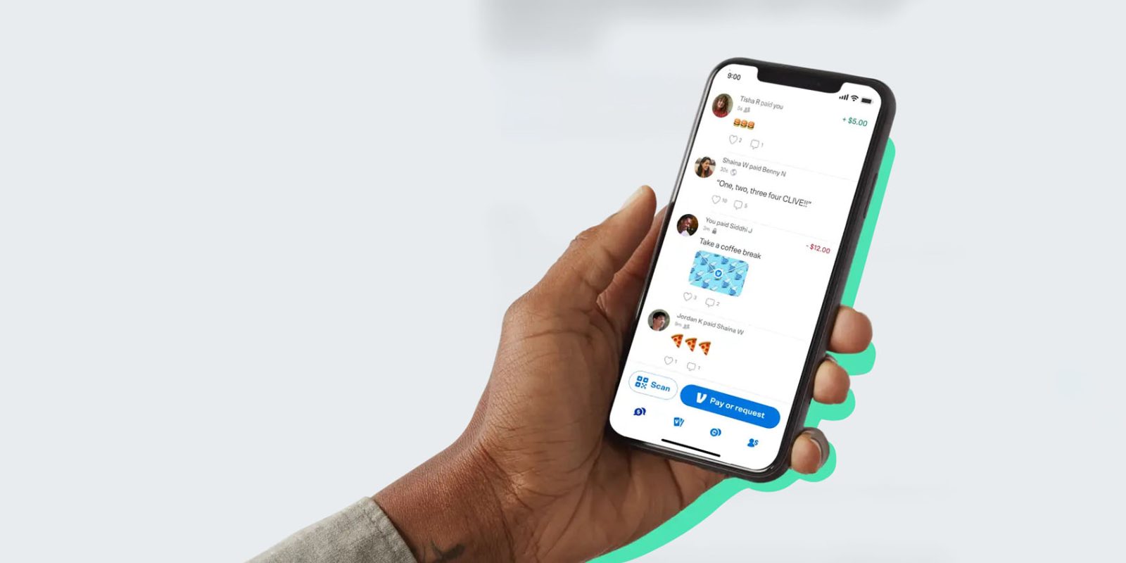 Venmo antitrust lawsuit against Apple dismissed | Hand holding iPhone with Venmo app open
