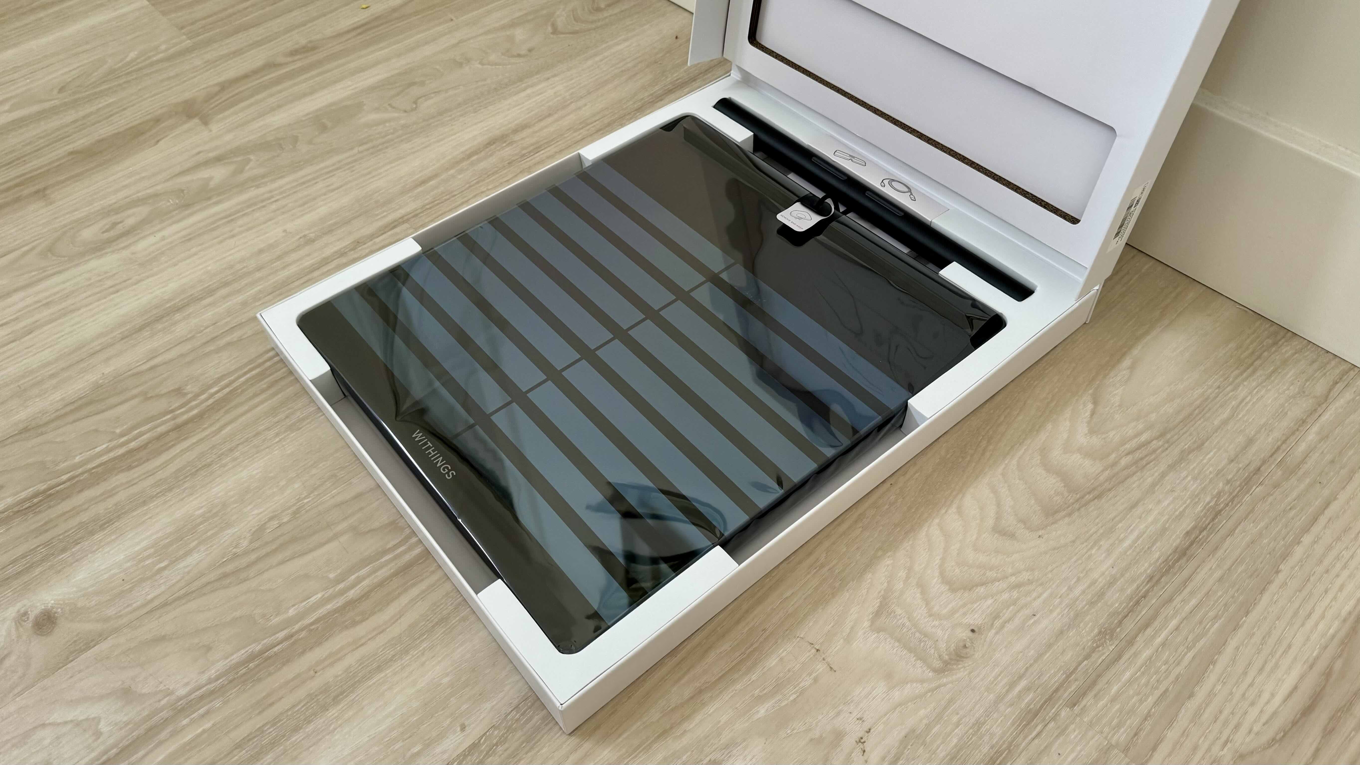 Withings Body Scan review build and unboxing