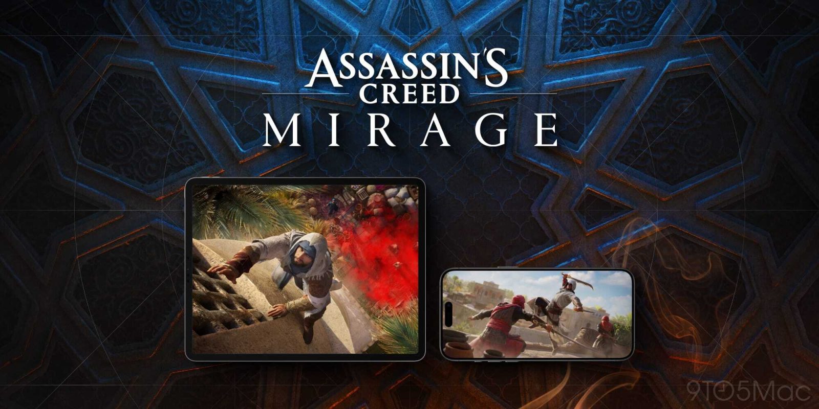 Assassins Creed Mirage AAA game for iPhone and iPad