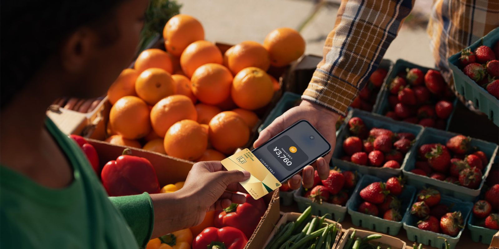 Tap to Pay on iPhone Japan | Card payment shown