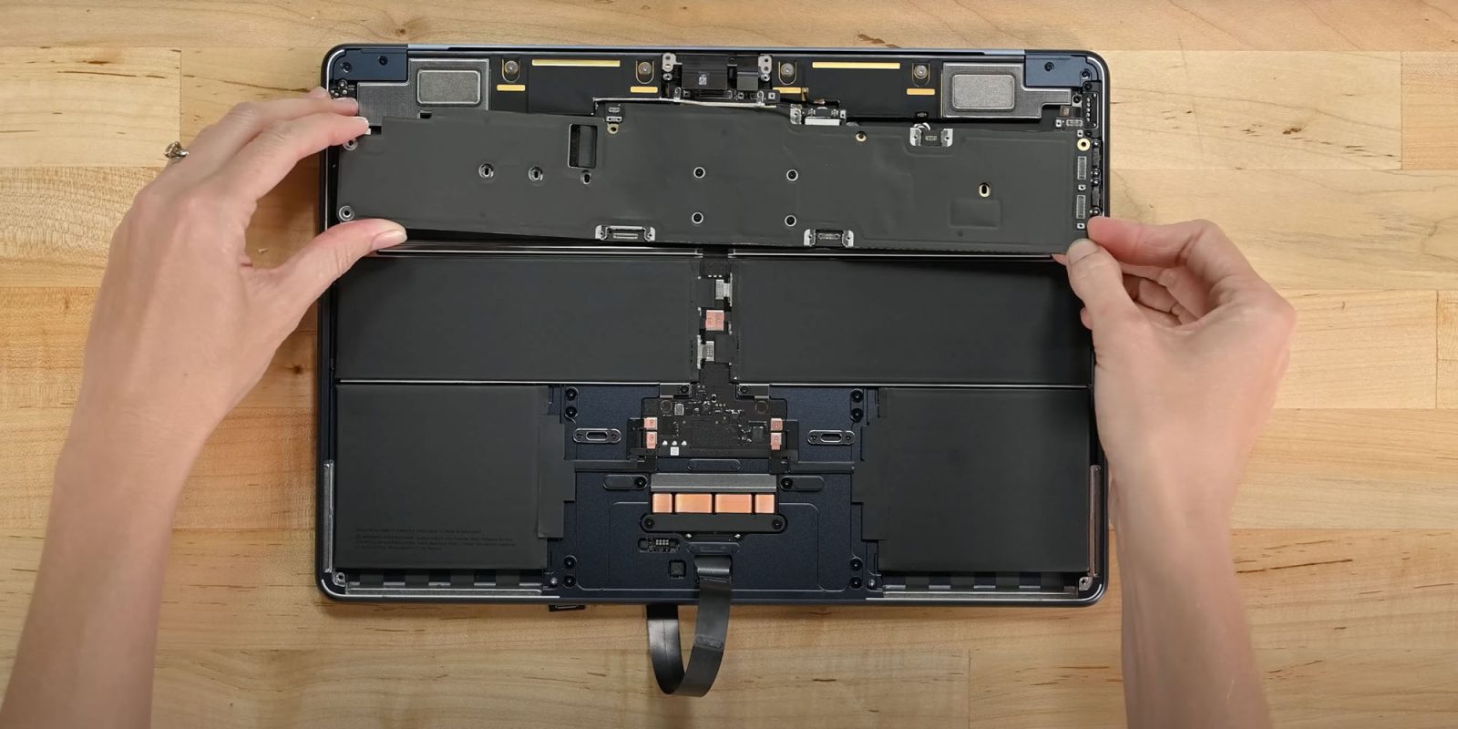 Apple Diagnostics for Self Service Repair | MacBook with casing open