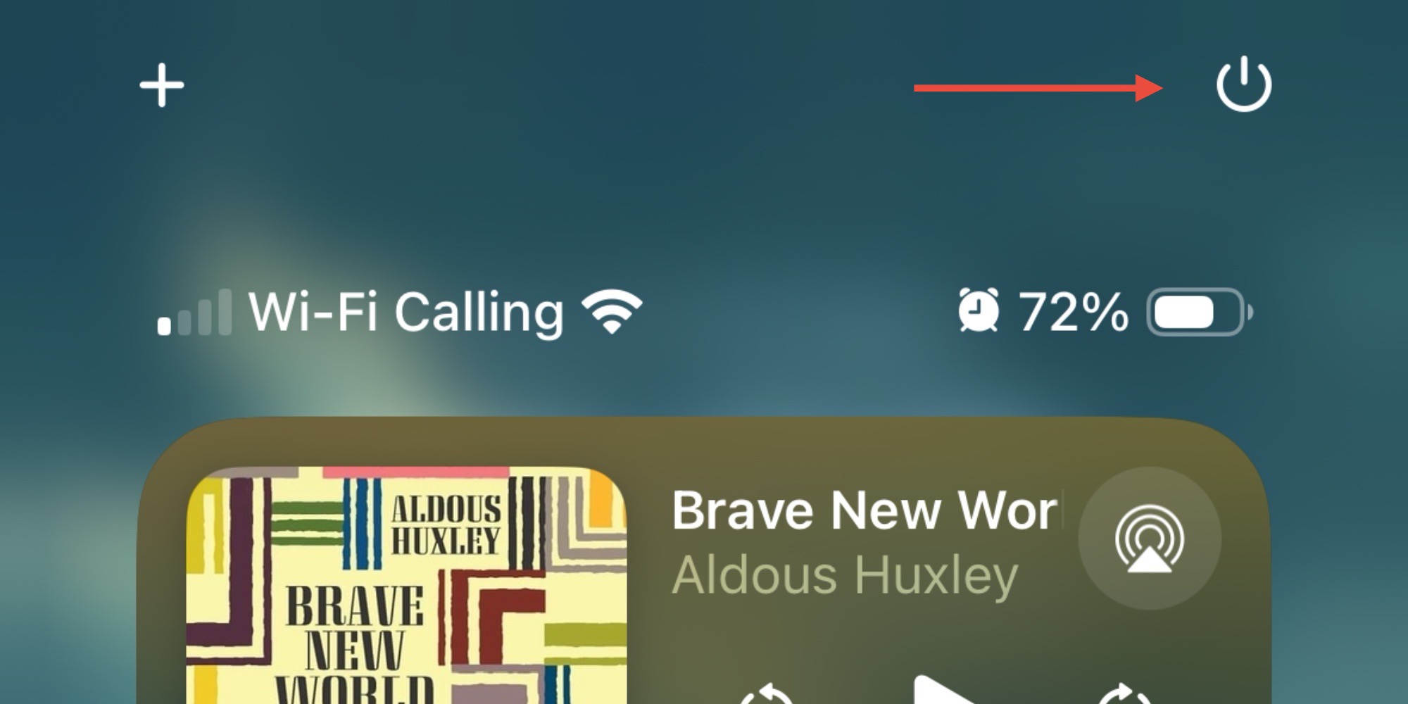 iOS 18 power button added