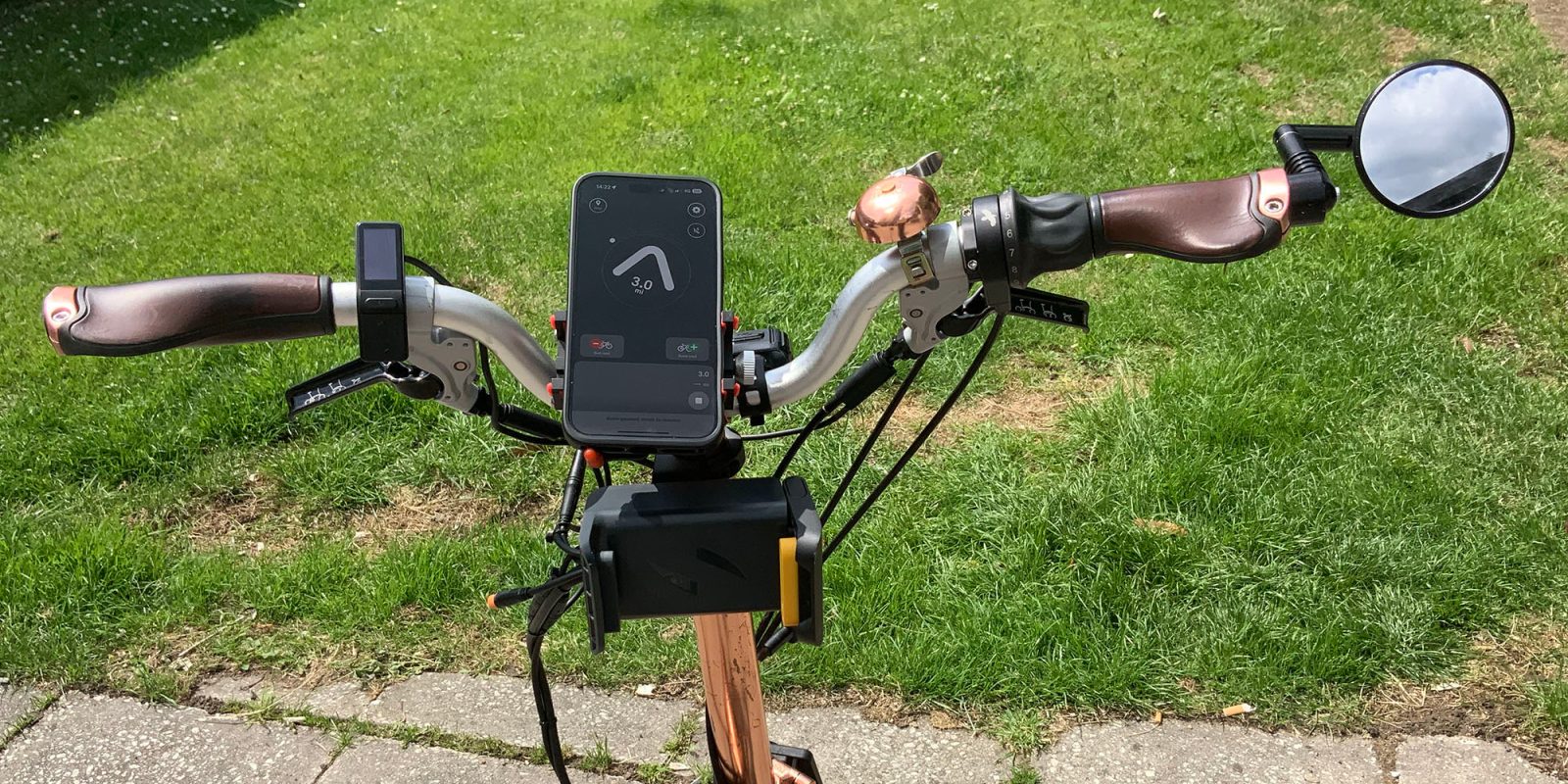 Beeline cycling navigation app, seen on my iPhone 15 Pro Max