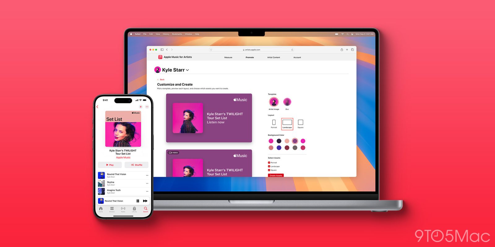 Apple Music concert playlists