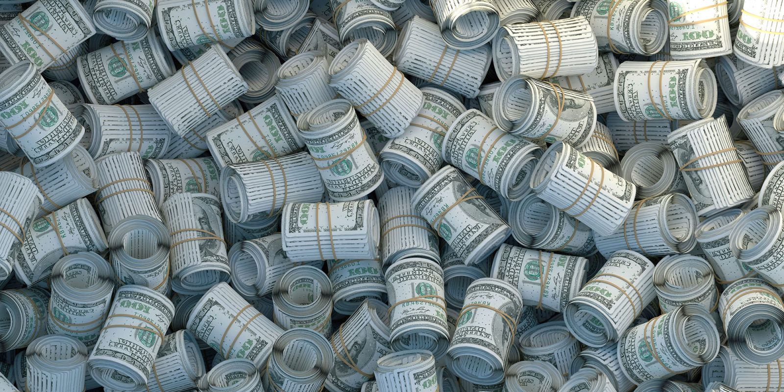 Instagram and TikTok used to recruit money mules | Rolls of $100 bills