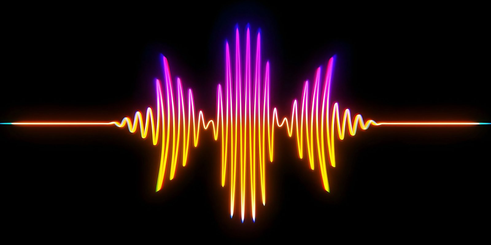 Apple Watch study finds that Super Bowl Sundays are really noisy everywhere in the US | Stylized image of soundwaves