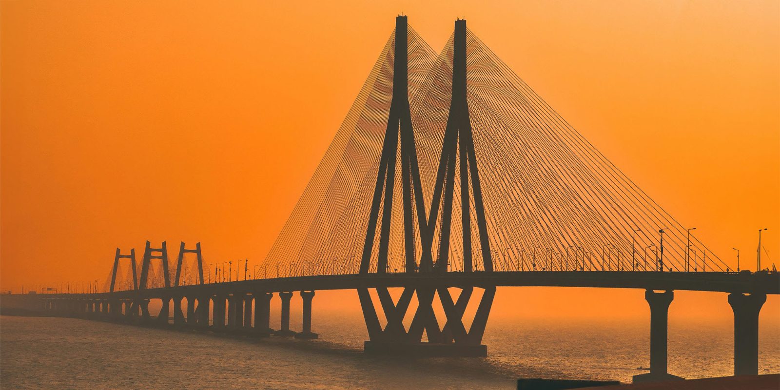 Making iPhones in India may be about to get cheaper for Apple | Photo shows a road bridge in Mumbai