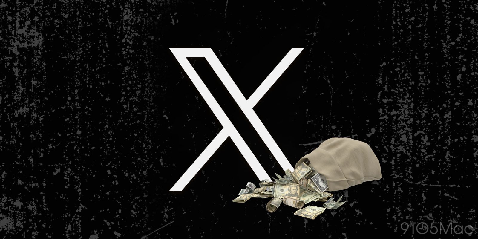 The X Everything App will launch this year, and compete with Apple Pay | X logo with a bag of cash