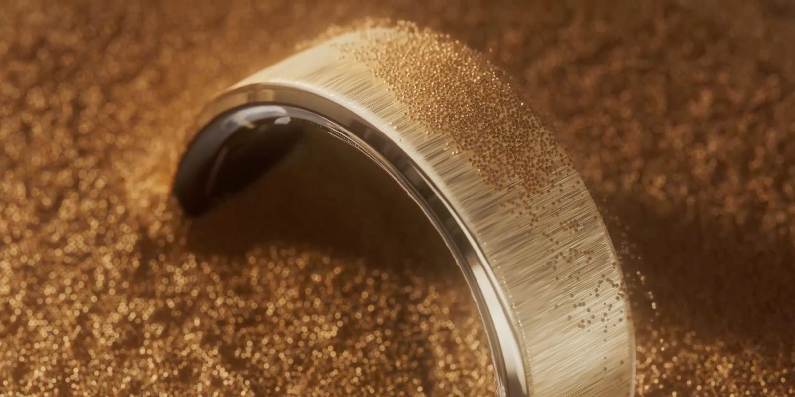 Two new smart rings offer AFib detection for $380, or gold for $1,900 (shown)