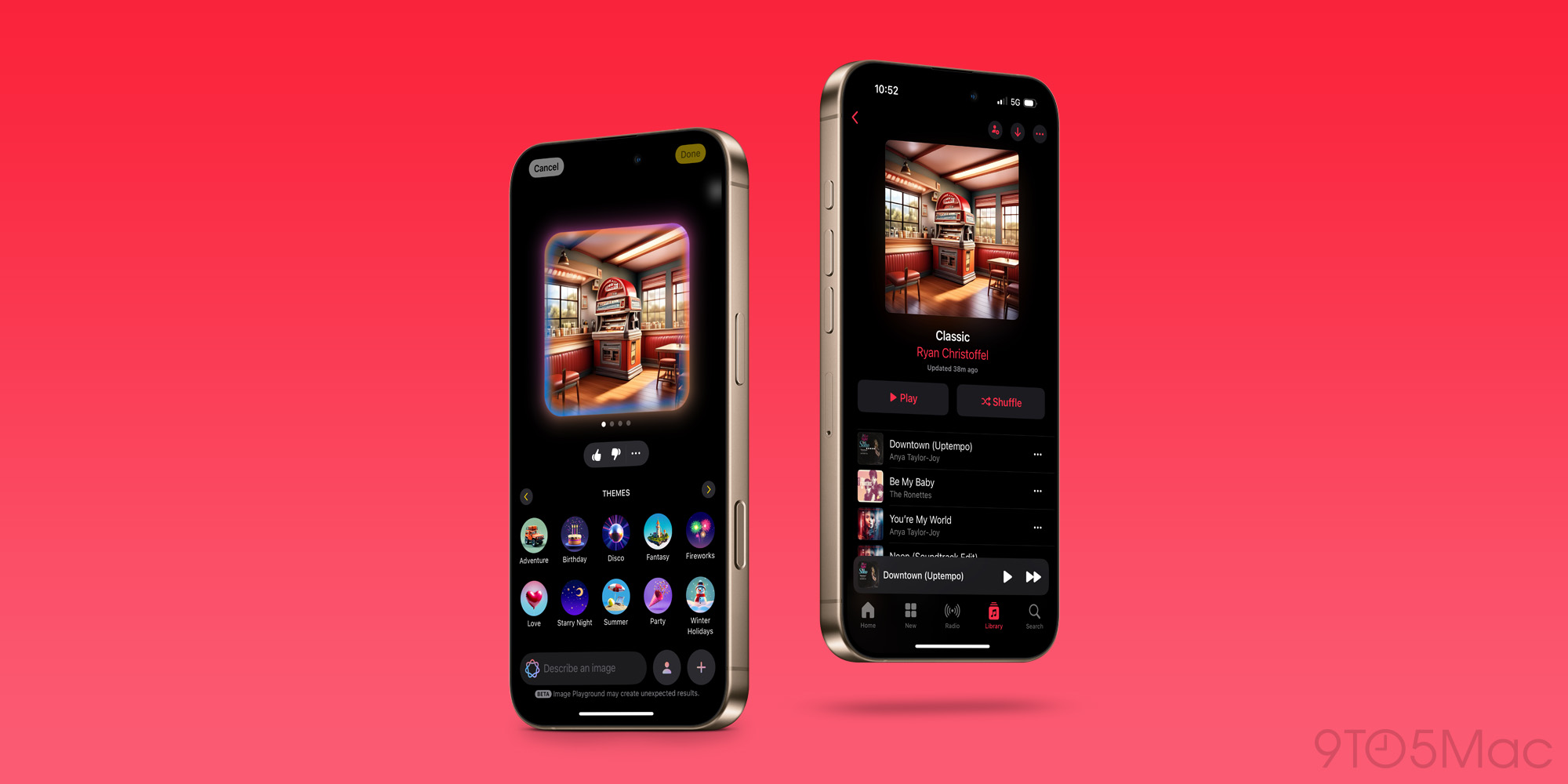 Apple Music Image Playground