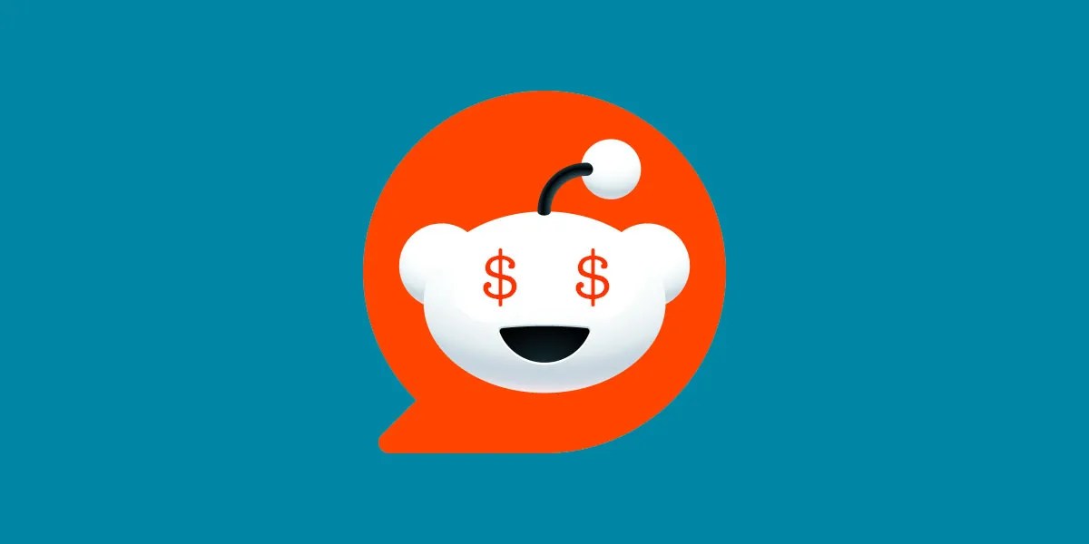 Reddit blocks non-profit Wayback Machine from archiving the site | Reddit icon with dollar signs for eyes