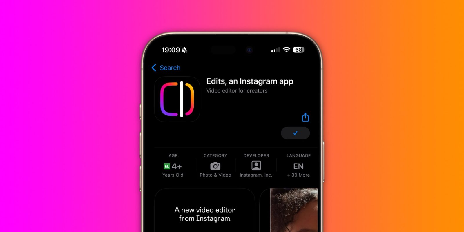 Instagram delays launch of new CapCut competitor app 'Edits'