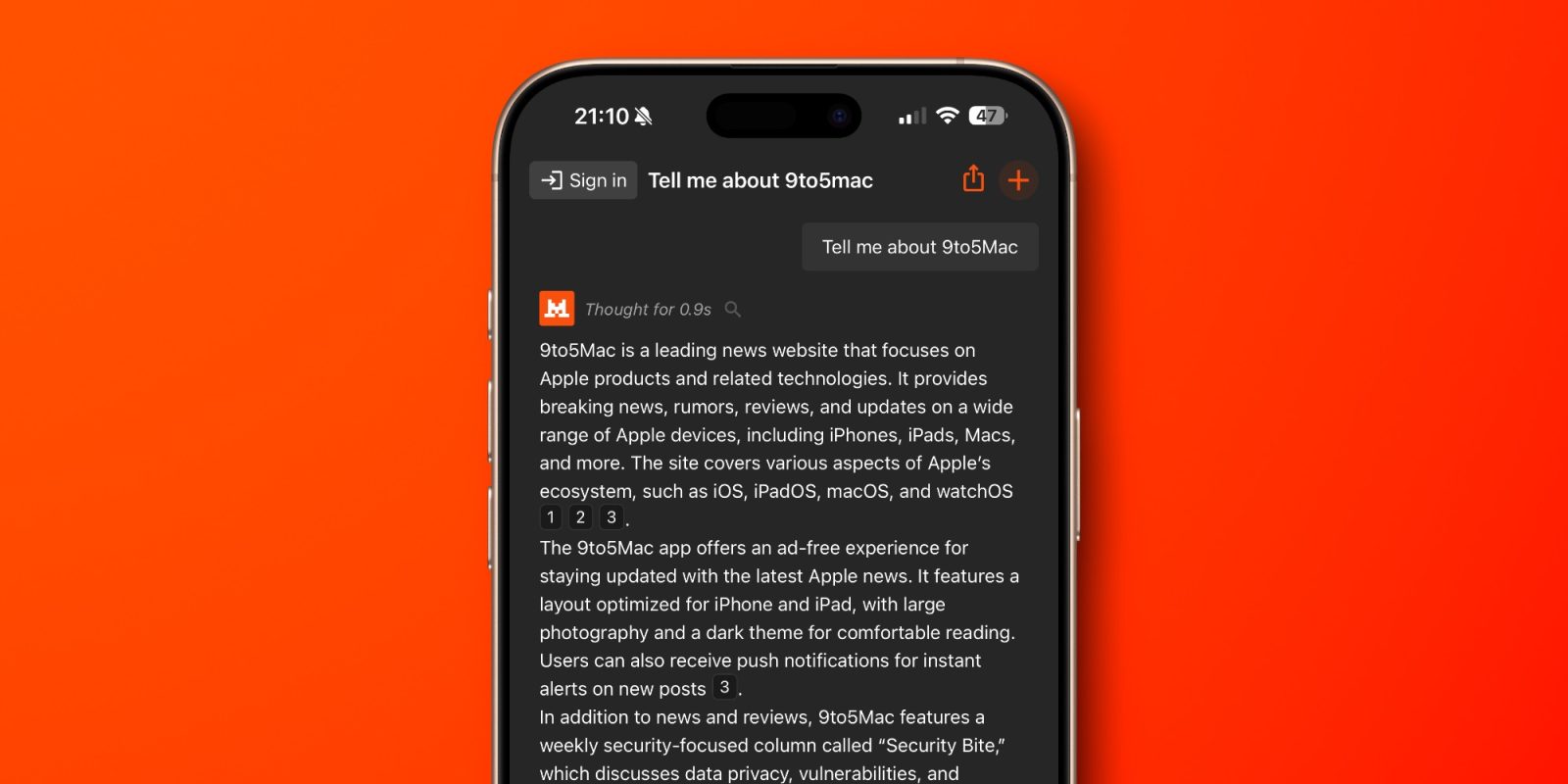 Mistral AI chatbot 'Le Chat' now available as a native app for iOS