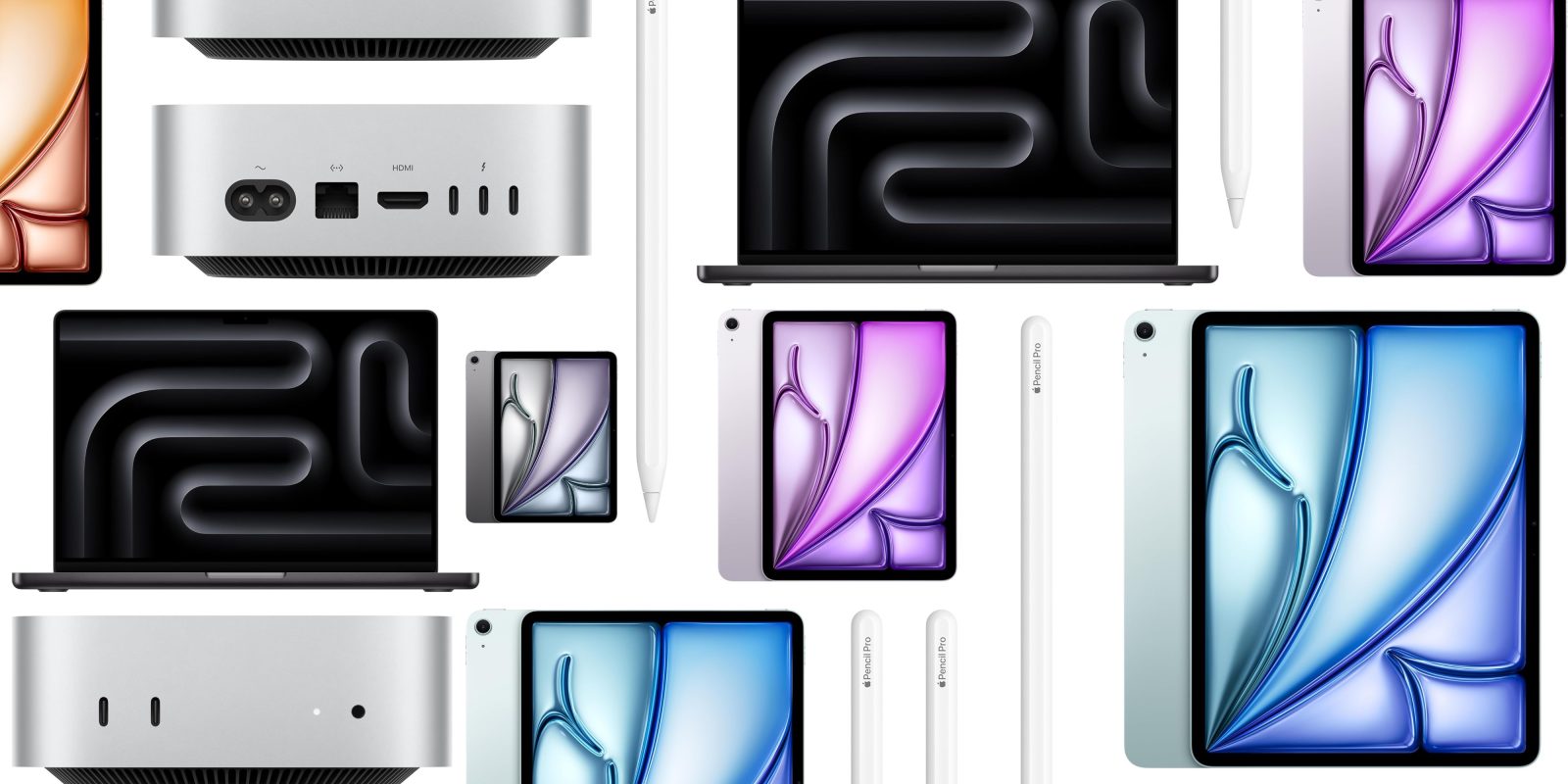 Apple deals-Apple Pencil Pro-M3 MacBook Air-MacBook Pro