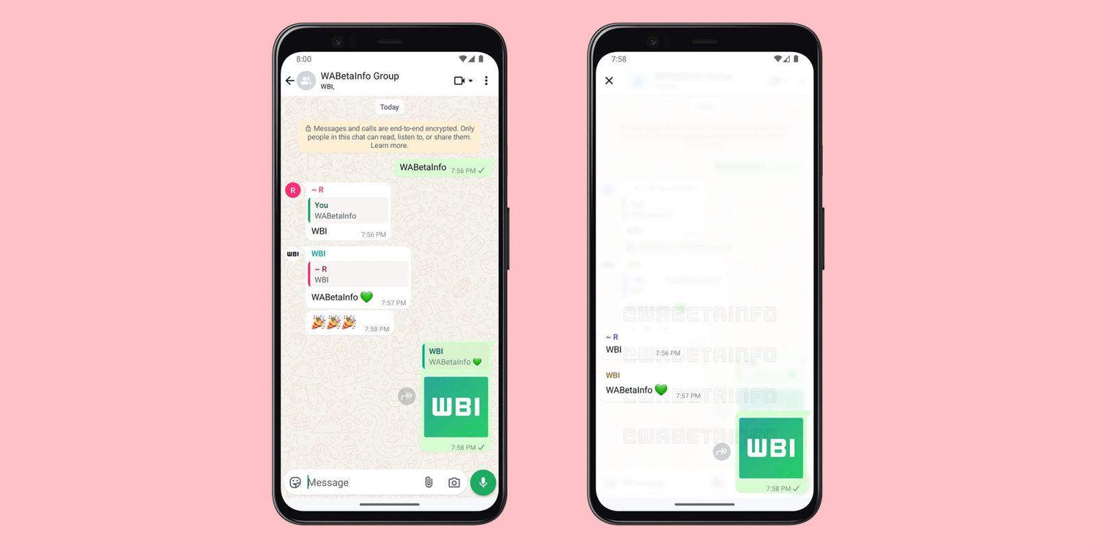 WhatsApp message threads feature spotted in development | Screengrabs shown