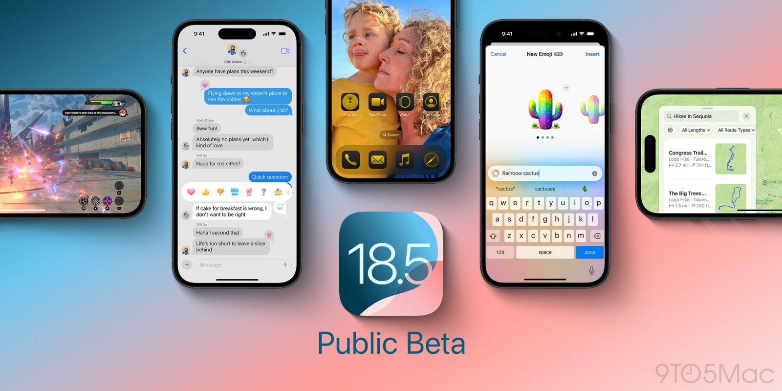 iOS 18.5 public beta